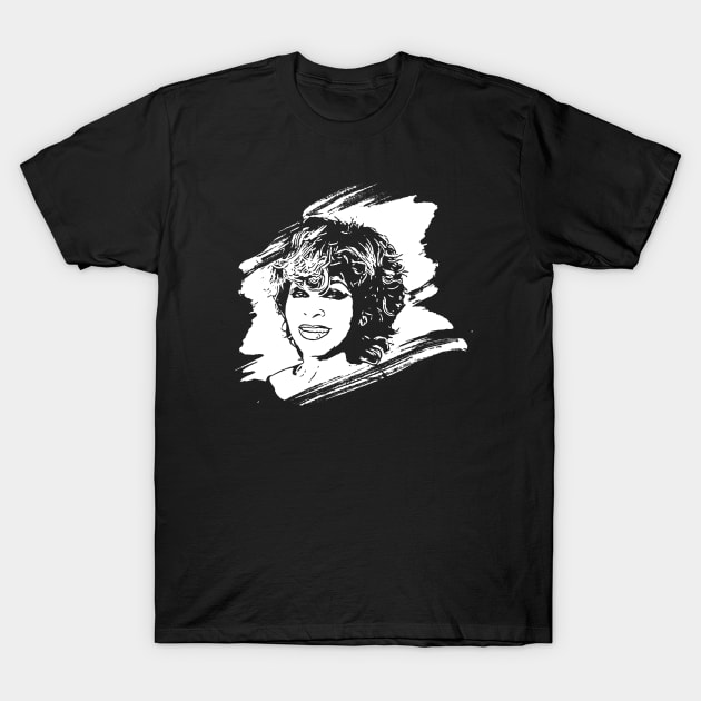 Tina turner || 80s Music T-Shirt by Aloenalone